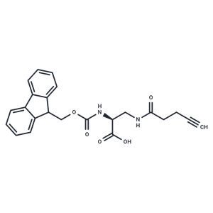 化合物 Fmoc-L-Dap(Pentynoyl)-OH|T89709|TargetMol
