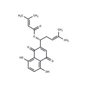 β,β-二甲基丙烯酰紫草素,β,β-Dimethylacrylshikonin