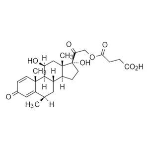 6β琥珀酸甲潑尼龍,6β-Methylprednisolone Hemisuccinate