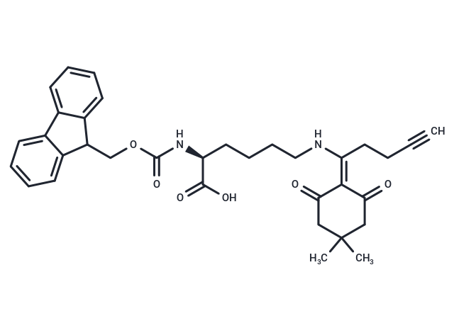 化合物 Fmoc-L-Lys(Pentynoyl-DIM)-OH,Fmoc-L-Lys(Pentynoyl-DIM)-OH