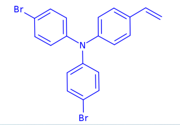 苯胺，N，N-雙（4-溴苯基）-4-乙烯基,Benzenamine, N,N-bis(4-bromophenyl)-4-ethenyl-