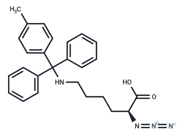 化合物 N3-L-Lys(Mtt)-OH,N3-L-Lys(Mtt)-OH