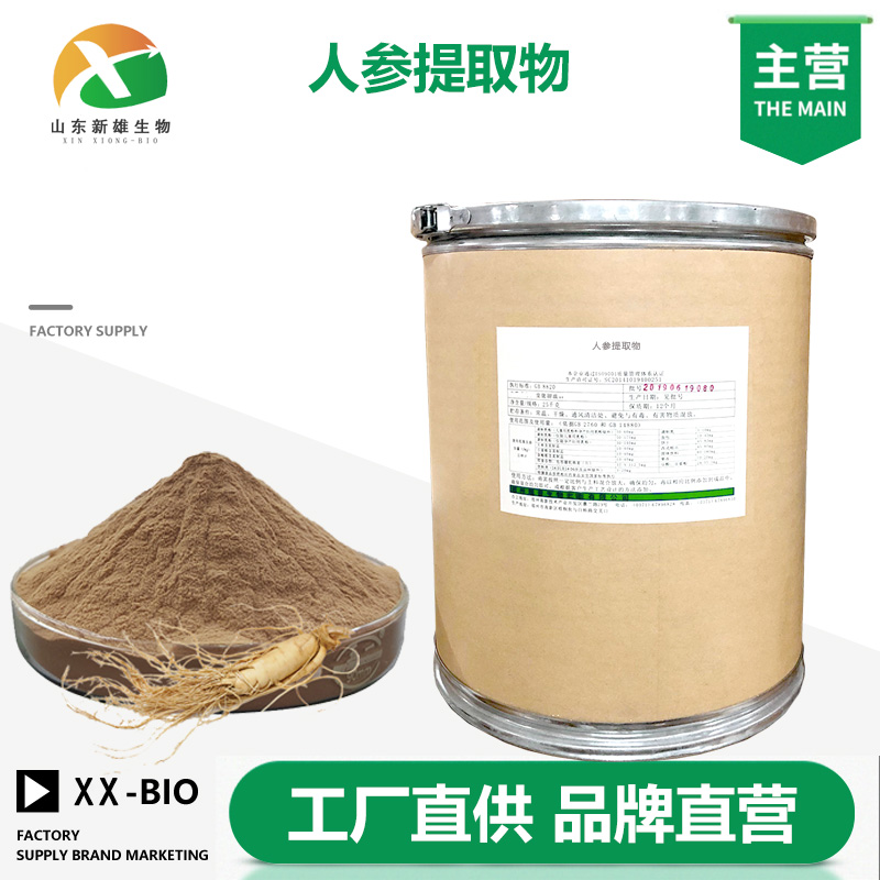 人參提取物,Ginseng extract