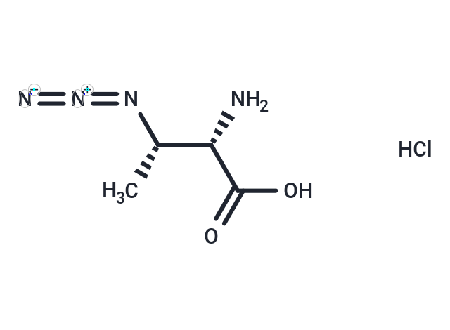 化合物 (2S,3S)-H-Abu(3-N3)-OH hydrochloride,(2S,3S)-H-Abu(3-N3)-OH hydrochloride