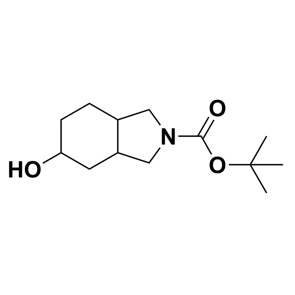 5-羟基八氢-2H-异吲哚-2-羧酸叔丁酯,TERT-BUTYL 5-HYDROXYHEXAHYDRO-1H-ISOINDOLE-2(3H)-CARBOXYLATE
