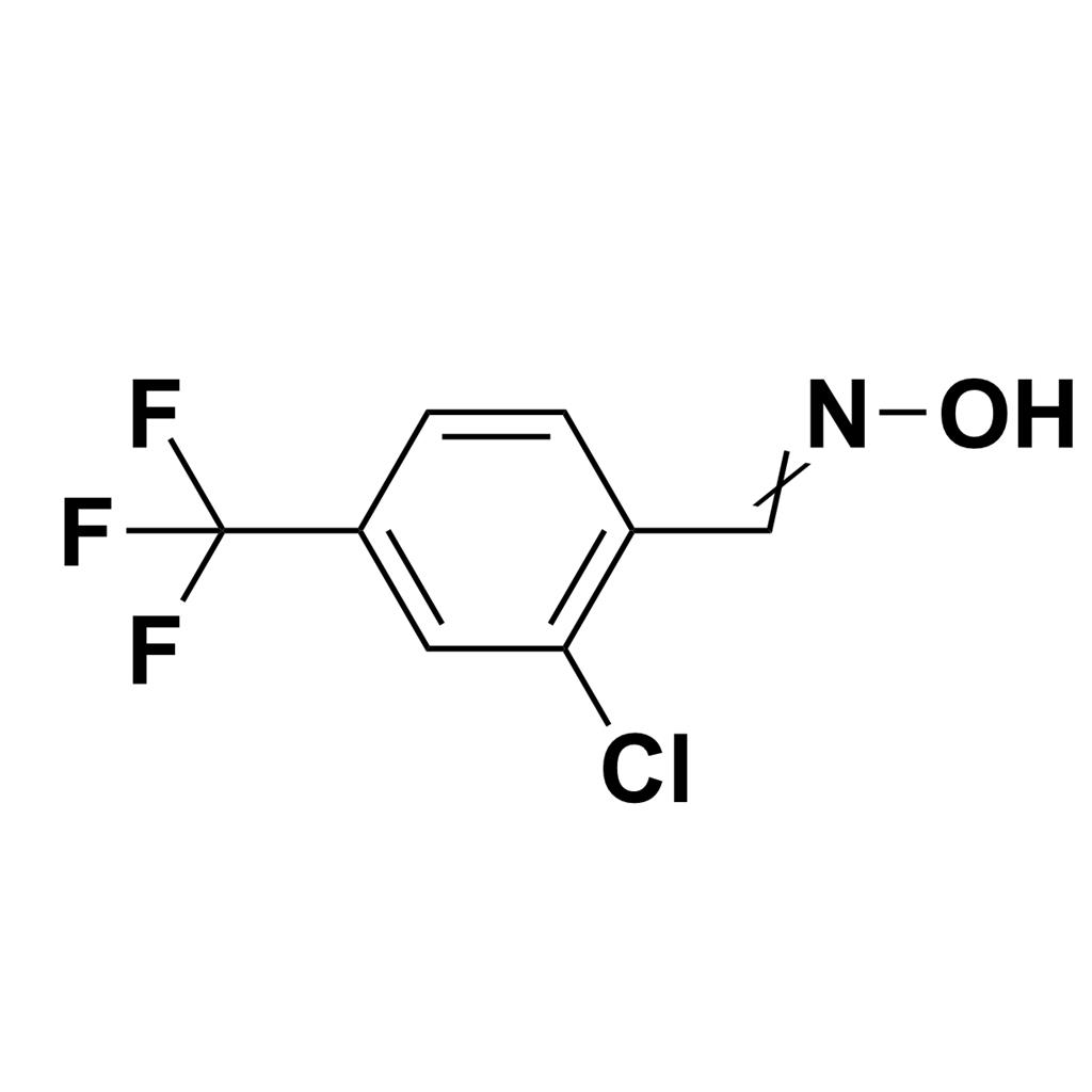 2-氯-4-（三氟甲基）苯甲醛肟,2-chloro-4-(trifluoromethyl)benzaldehyde oxime