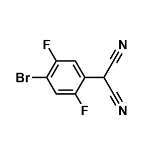 2412591-86-5,2-（4-溴-2,5-二氟苯基）丙二腈, 2-(4-bromo-2,5-difluorophenyl)malononitrile