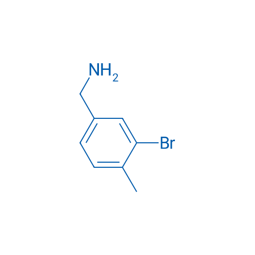 3-溴-4-甲基苄胺,3-Bromo-4-methylbenzylamine