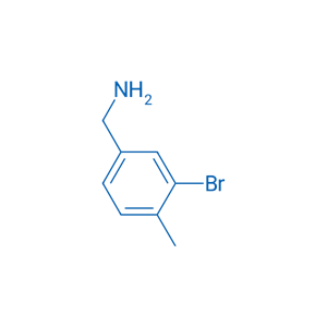 3-溴-4-甲基苄胺,3-Bromo-4-methylbenzylamine