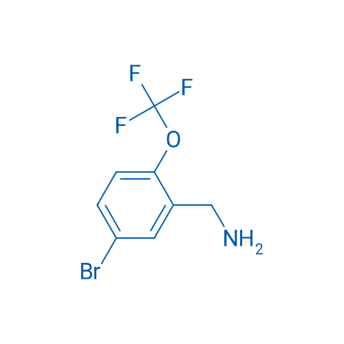 5-溴-2-三氟甲氧基芐胺,(5-Bromo-2-(trifluoromethoxy)phenyl)methanamine