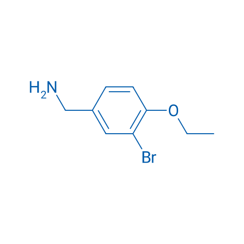 3-溴-4-乙氧基芐胺,(3-Bromo-4-ethoxyphenyl)methanamine