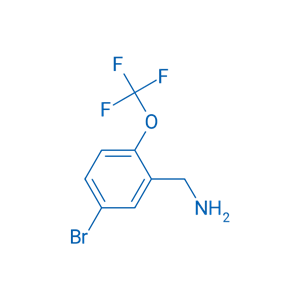 5-溴-2-三氟甲氧基芐胺,(5-Bromo-2-(trifluoromethoxy)phenyl)methanamine