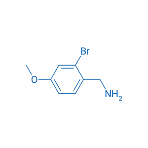 2-溴-4-甲氧基芐胺,(2-Bromo-4-methoxyphenyl)methanamine