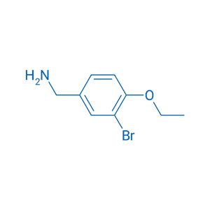 3-溴-4-乙氧基芐胺,(3-Bromo-4-ethoxyphenyl)methanamine