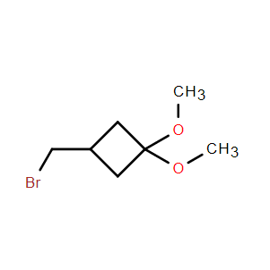 3-(溴甲基)-1,1-二甲氧基环丁烷,3-(bromomethyl)-1,1-dimethoxycyclobutane