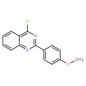 4-氯-2-(4-甲氧苯基)喹唑啉,4-Chloro-2-(4-methoxyphenyl)quinazoline