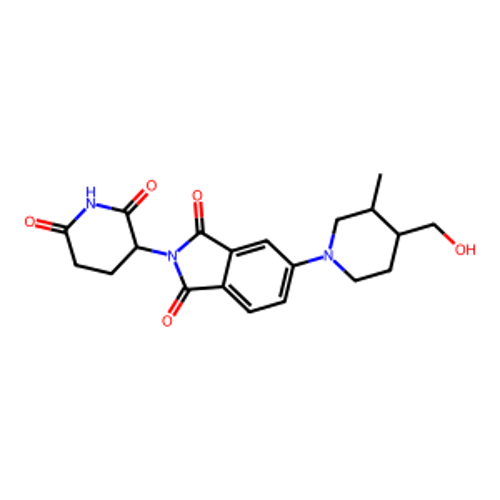 2-(2,6-dioxopiperidin-3-yl)-5-[4-(hydroxymethyl)-3-methylpiperidin-1-yl]isoindole-1,3-dione