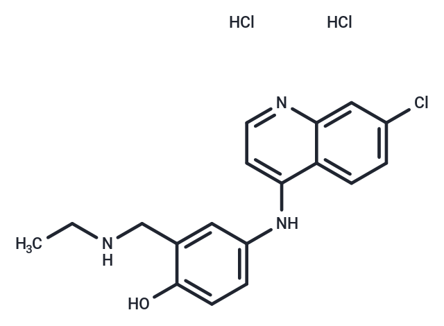 去乙基阿莫地喹鹽酸鹽,N-Desethyl amodiaquine dihydrochloride
