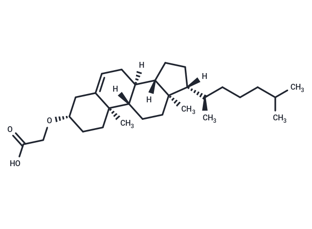 化合物 (Cholest-5-en-3β-yloxy)acetic acid,(Cholest-5-en-3β-yloxy)acetic acid