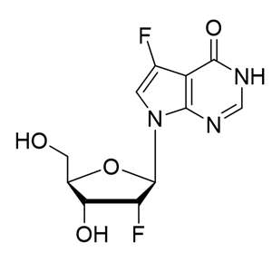 2’-F-7-F-去氮肌苷