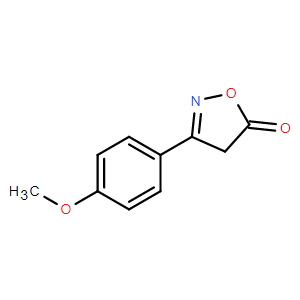 3-(4-甲氧基苯基)異惡唑-5(4H)-酮,3-(4-Methoxyphenyl)isoxazol-5(4H)-one