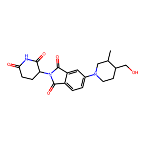 2-(2,6-dioxopiperidin-3-yl)-5-[4-(hydroxymethyl)-3-methylpiperidin-1-yl]isoindole-1,3-dione
