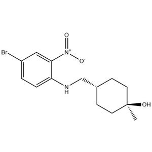 (1R,4R)-4-(((4-bromo-2-nitrophenyl)amino)methyl)-1-methylcyclohexan-1-ol,(1R,4R)-4-(((4-bromo-2-nitrophenyl)amino)methyl)-1-methylcyclohexan-1-ol