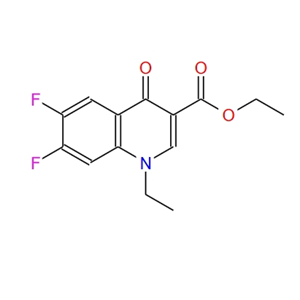 1-乙基-6,7-二氟-4-氧代-1,4-二氢喹啉-3-羧酸乙酯