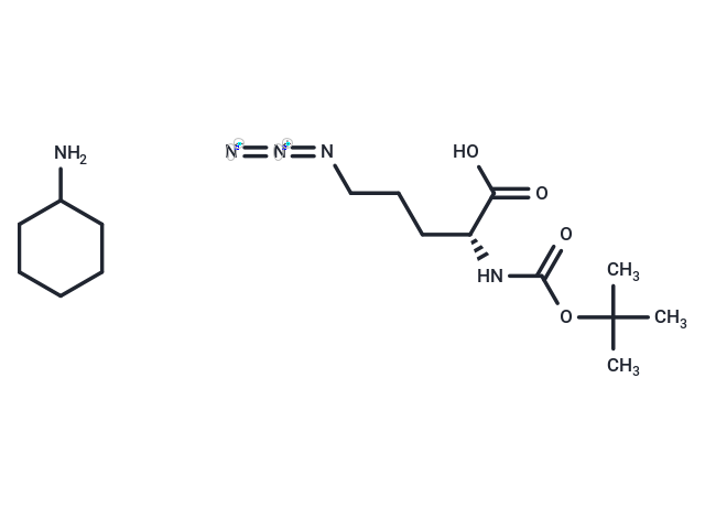 化合物 Boc-D-Orn(N3)-OH (CHA),Boc-D-Orn(N3)-OH CHA