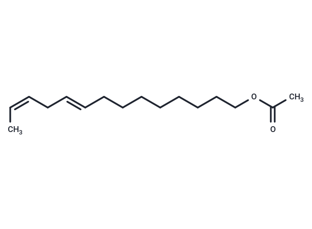 化合物 (9Z,?12E)?-?Tetradecadien-?1-?yl acetate,(9Z,?12E)?-?Tetradecadien-?1-?yl acetate