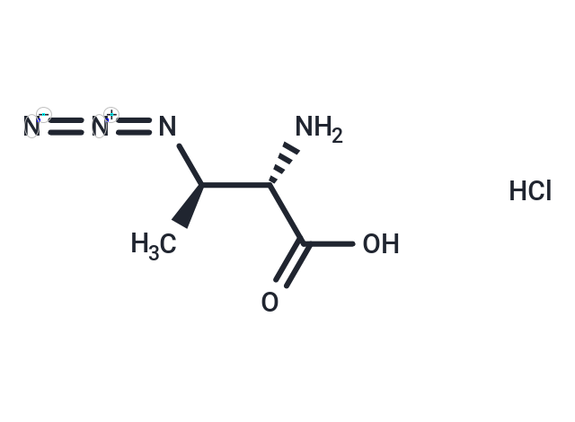 化合物 (2S,3R)-H-Abu(3-N3)-OH hydrochloride,(2S,3R)-H-Abu(3-N3)-OH hydrochloride