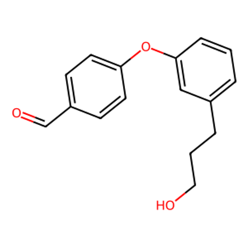 4-(3-(3-羟丙基)苯氧基)苯甲醛,4-(3-(3-hydroxypropyl)phenoxy)benzaldehyde