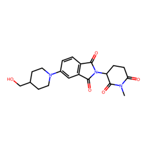 5-(4-(hydroxymethyl)piperidin-1-yl)-2-(1-methyl-2,6-dioxopiperidin-3-yl)isoindoline-1,3-dione