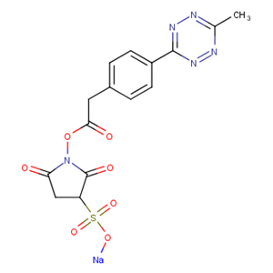 化合物 Methyltetrazine-Sulfo-NHS ester sodium|T18360|TargetMol