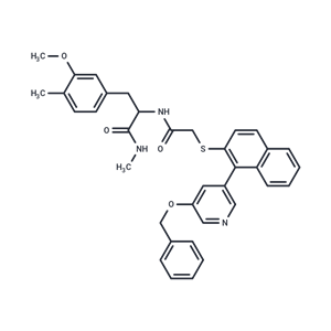 化合物 Mu opioid receptor antagonist 8,Mu opioid receptor antagonist 8