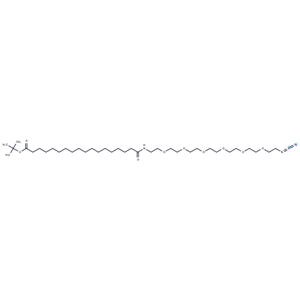 化合物 Azide-PEG6-amido-C16-Boc|T17470|TargetMol