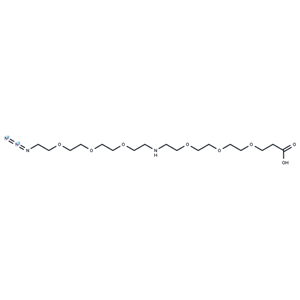 化合物 N-(Azido-PEG3)-NH-PEG3-acid|T16193|TargetMol