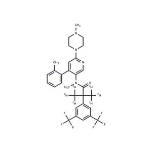 化合物 Netupitant D6|T12210|TargetMol