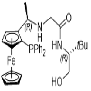 (S)-1-(二苯基膦)-2-[(1R)-1-[[2-[[(1R)-1-(羥甲基)-2,2-二甲基丙基]氨基]-2-氧代乙基]氨基]乙基]-二茂鐵