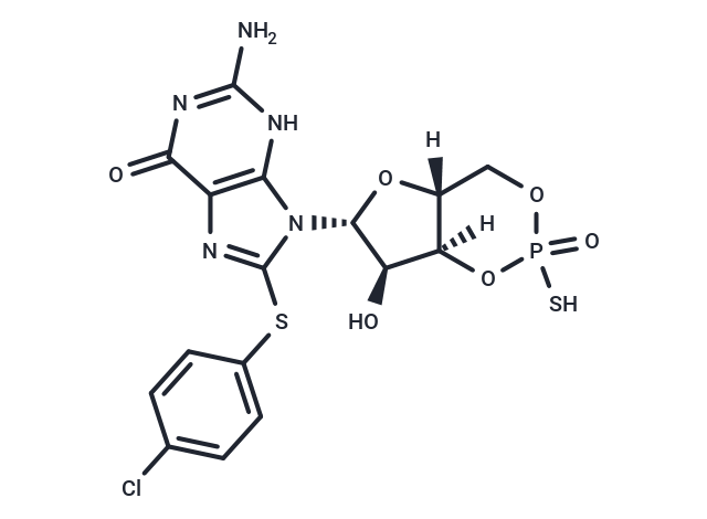 化合物 Rp-8-pCPT-cGMPS,Rp-8-pCPT-cGMPS