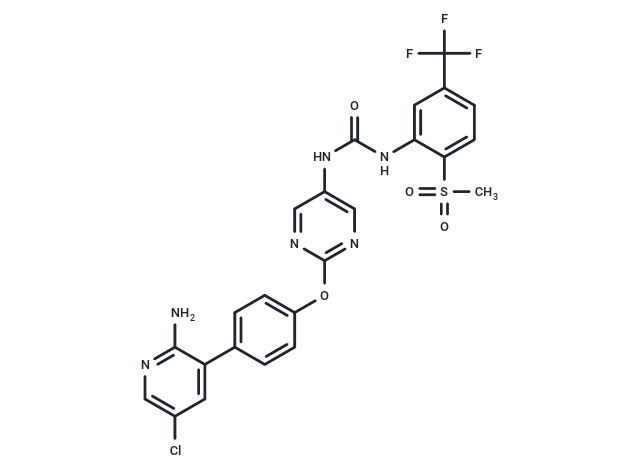 化合物 ONO-7579,ONO-7579