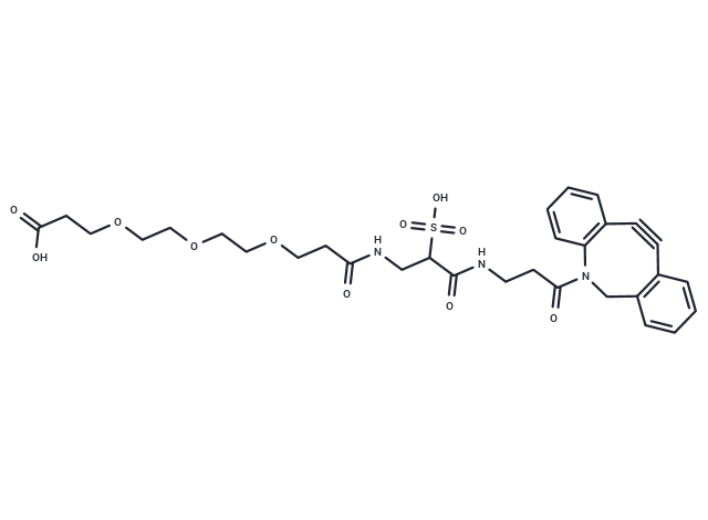 化合物 Sulfo DBCO-PEG3-acid,Sulfo DBCO-PEG3-acid