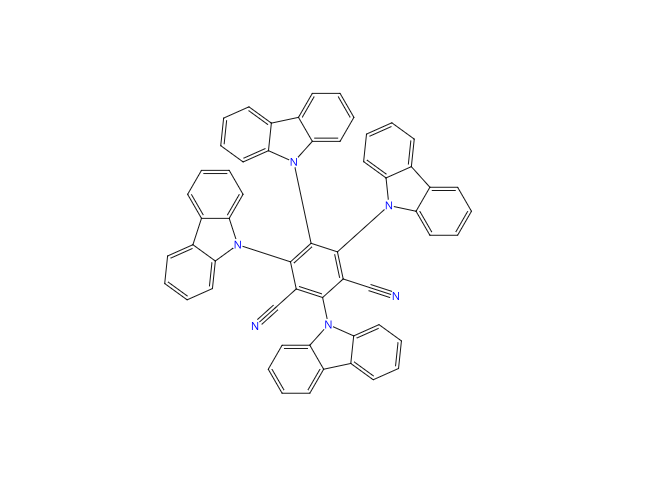 2,4,5,6-四(9-咔唑基)-间苯二腈,2,4,5,6-Tetra(9H-carbazol-9-yl)isophthalonitrile