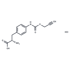 化合物 H-L-Phe(4-NH-Poc)-OH hydrochloride|T89698|TargetMol