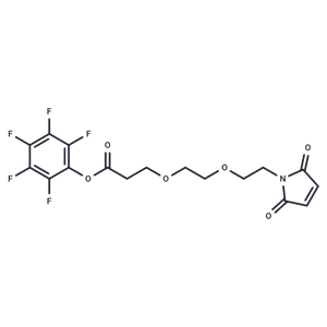 化合物 Mal-PEG2-PFP ester|T15983|TargetMol