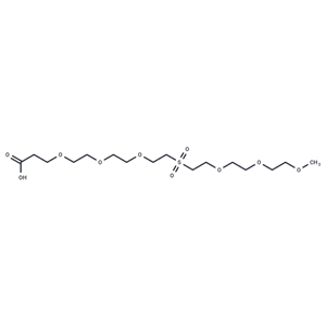 化合物 m-PEG3-Sulfone-PEG3-acid,m-PEG3-Sulfone-PEG3-acid