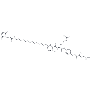 化合物 Mal-PEG4-VC-PAB-DMEA|T18294|TargetMol