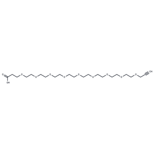 化合物 Propargyl-PEG4-S-PEG4-acid|T18583|TargetMol