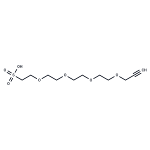 化合物 Propargyl-PEG4-sulfonic acid,Propargyl-PEG4-sulfonic acid