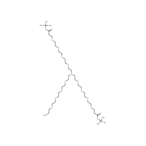 化合物 N-(Amino-PEG4)-N-bis(PEG4-Boc)|T16172|TargetMol